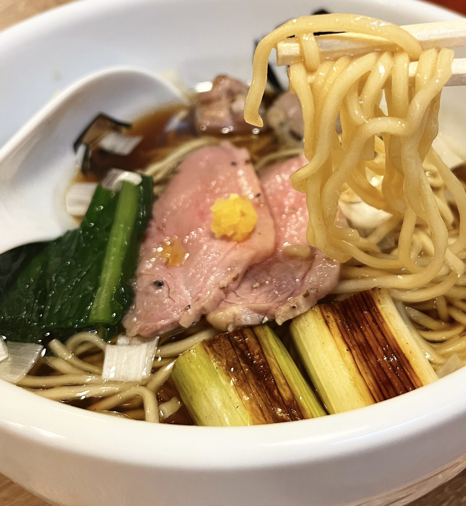 レスポケおすすめ！ 満鶏軒鴨中華そば（醤油）お取り寄せ ラーメン【単品】