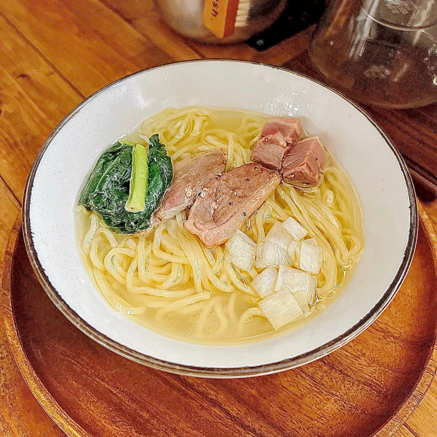 レスポケおすすめ！ 送料無料!満鶏軒鴨中華そば（塩） お取り寄せ ラーメン【３食セット】