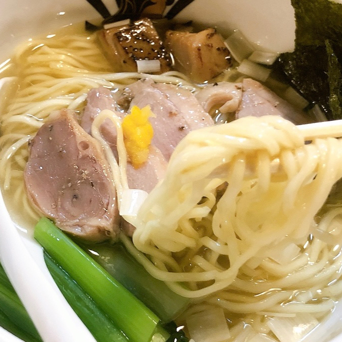 レスポケおすすめ！ 送料無料!満鶏軒鴨中華そば（塩） お取り寄せ ラーメン【12食セット】